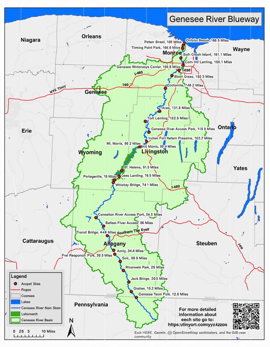 The Story Behind the Genesee Blueway Map