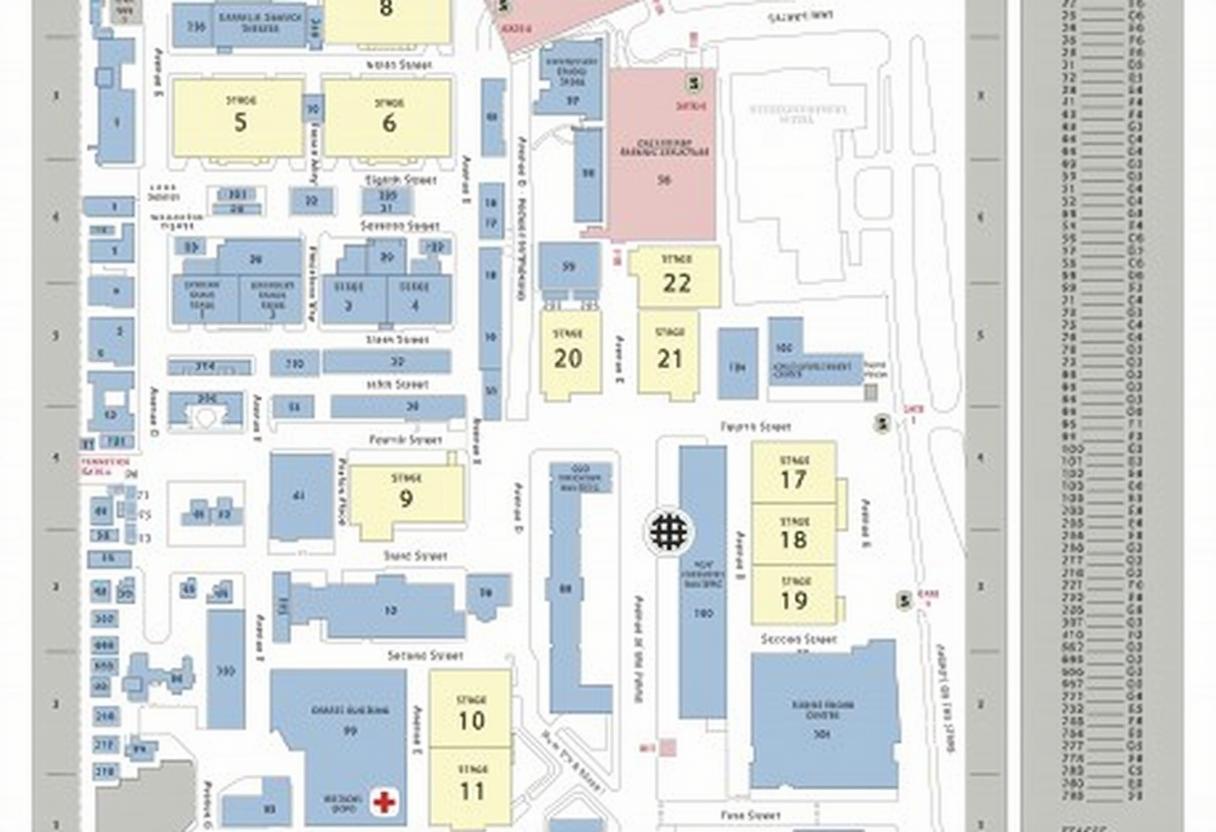 FOX Studios Lot Map