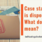 What Does Case Status Disposed Mean