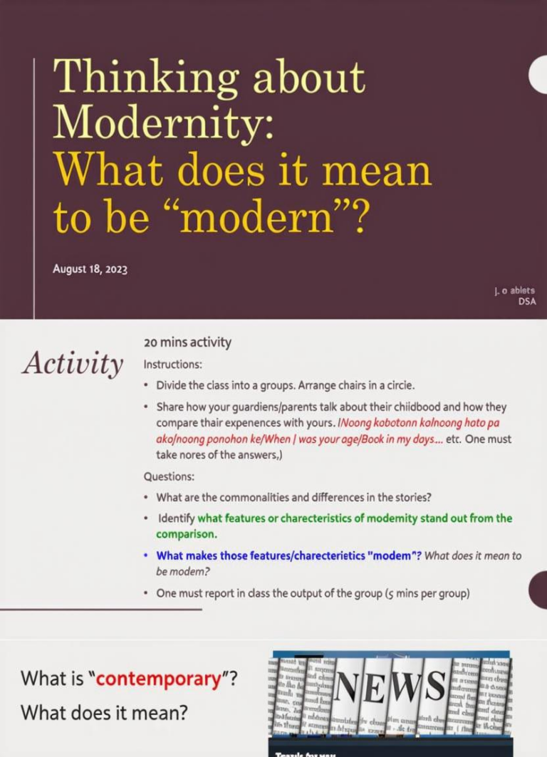 What Does Modern Fit Mean