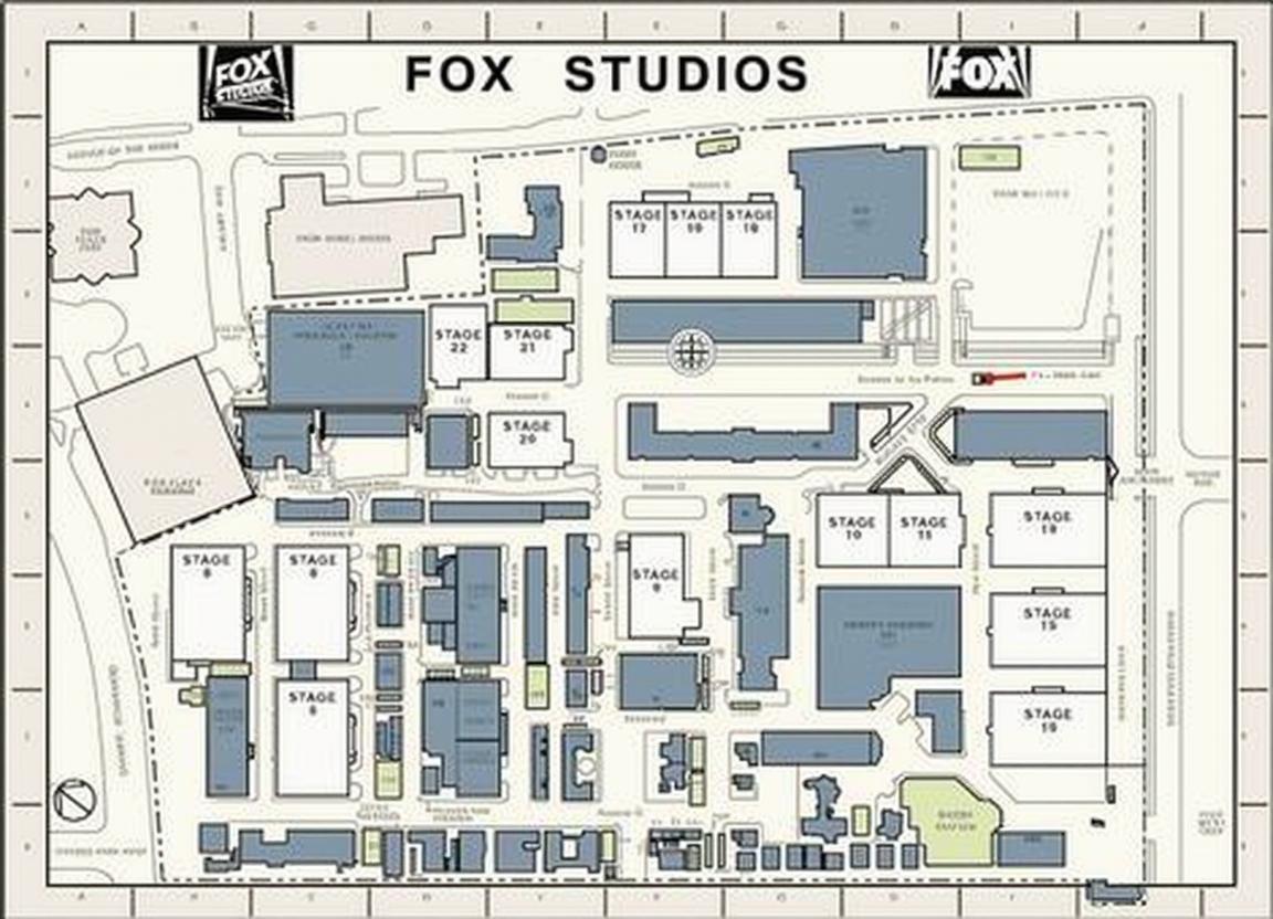 Google Maps - Fox Studios