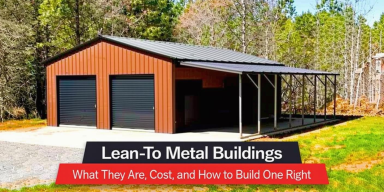 Metal Buildings With Lean-To Additions: Extra Space at Lower Cost