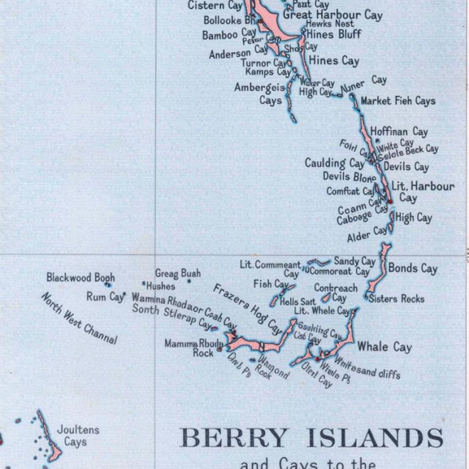 Map Of Berry Islands