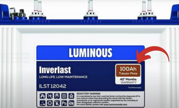 What Does Ah Mean On Battery