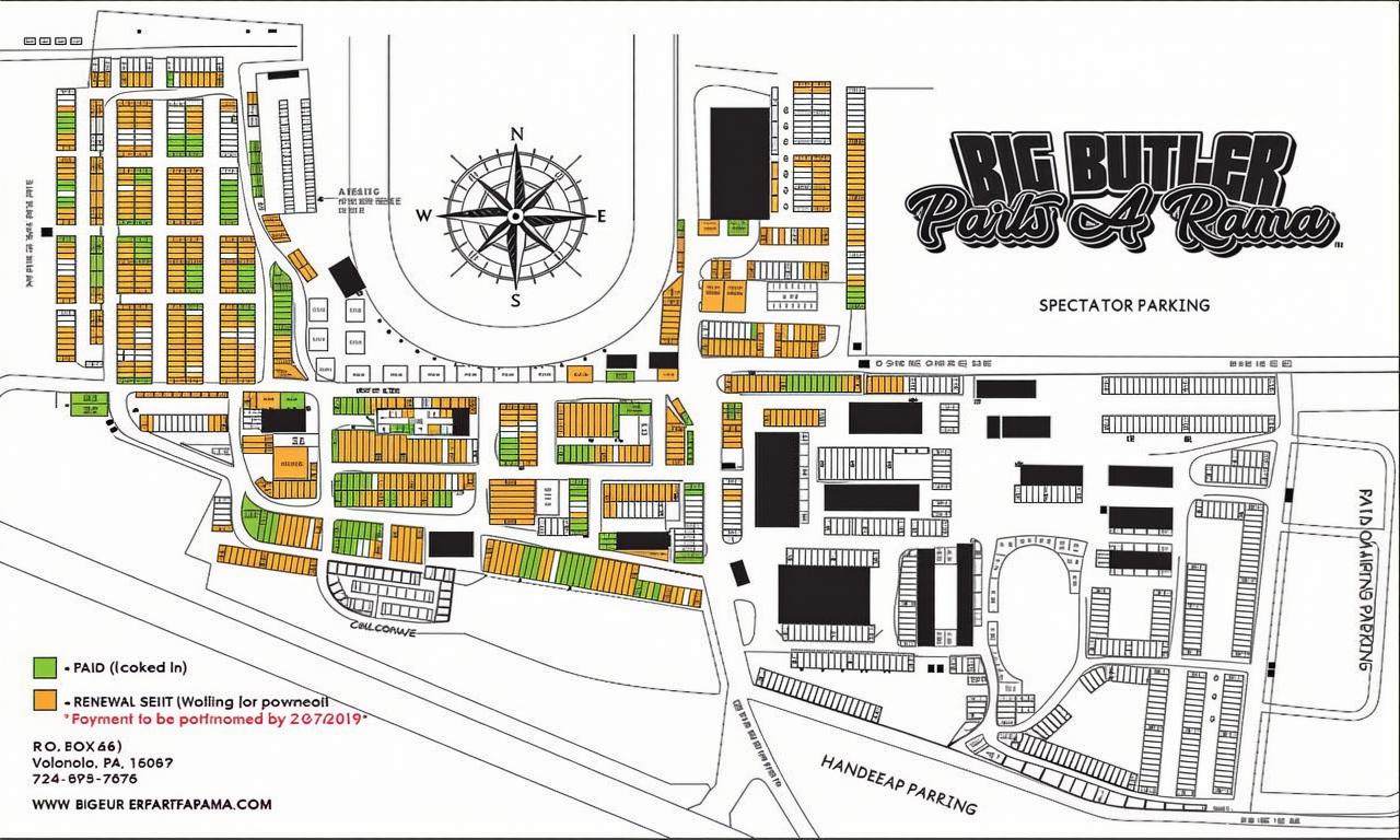 Big Butler Fair 2024 Map