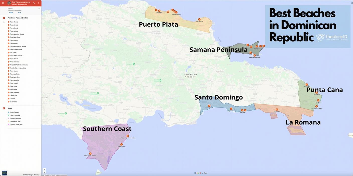 Ultimate Guide to Dominican Republic Beaches Map
