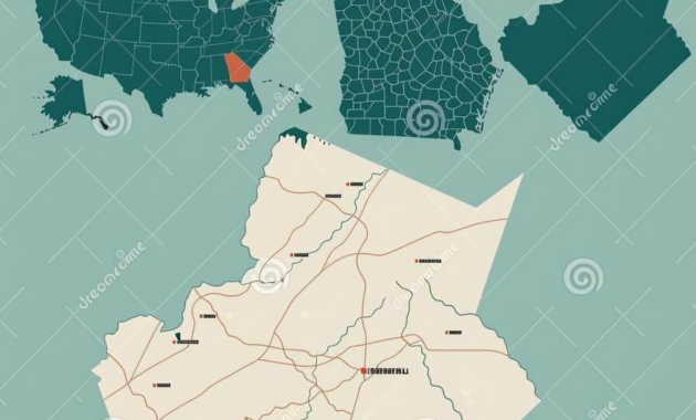 Map Of Gwinnett County Georgia