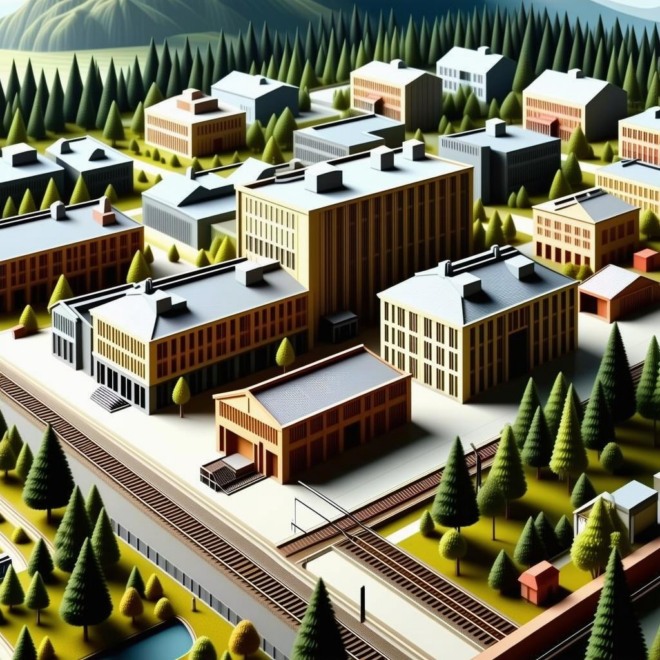 3D-Printed N Scale Buildings: How Model Railroads Are Going Digital