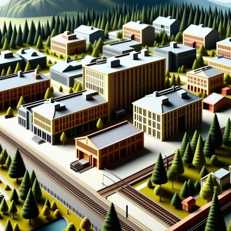 3D-Printed N Scale Buildings: How Model Railroads Are Going Digital