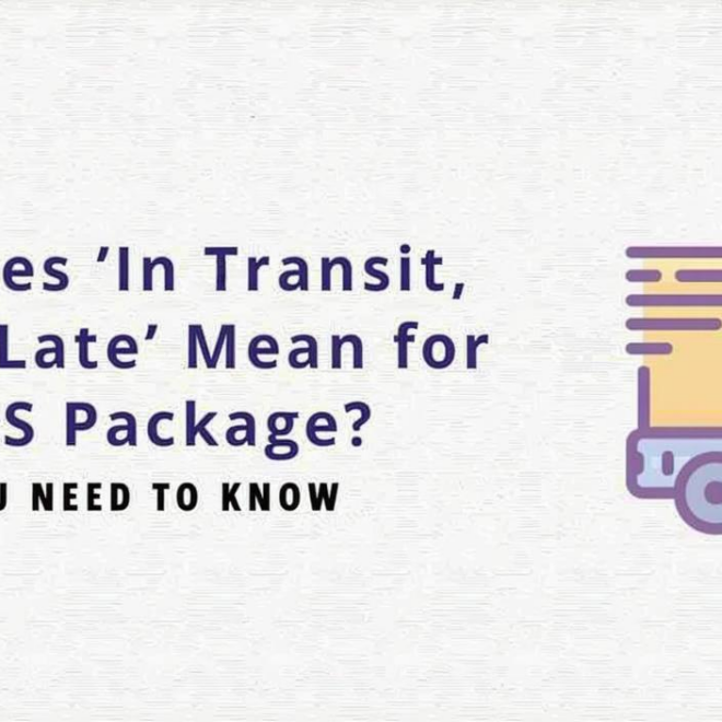 What Does In Transit Arriving On Time Mean