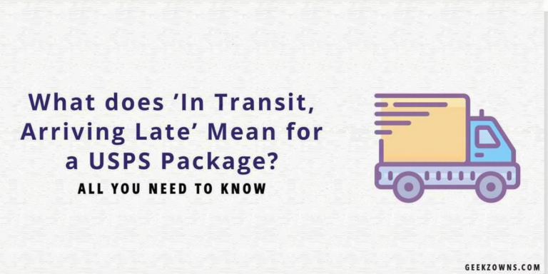 What Does In Transit Arriving On Time Mean