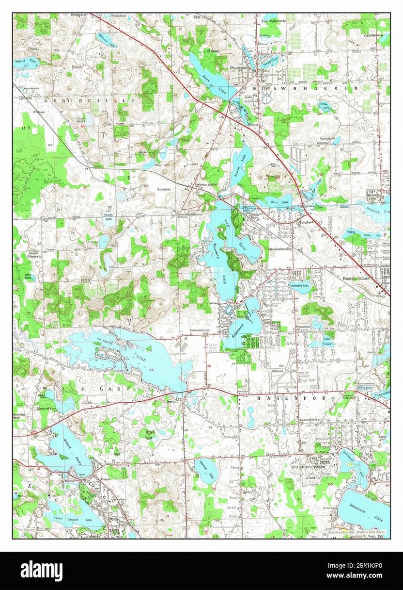 Historic map of Clarkston