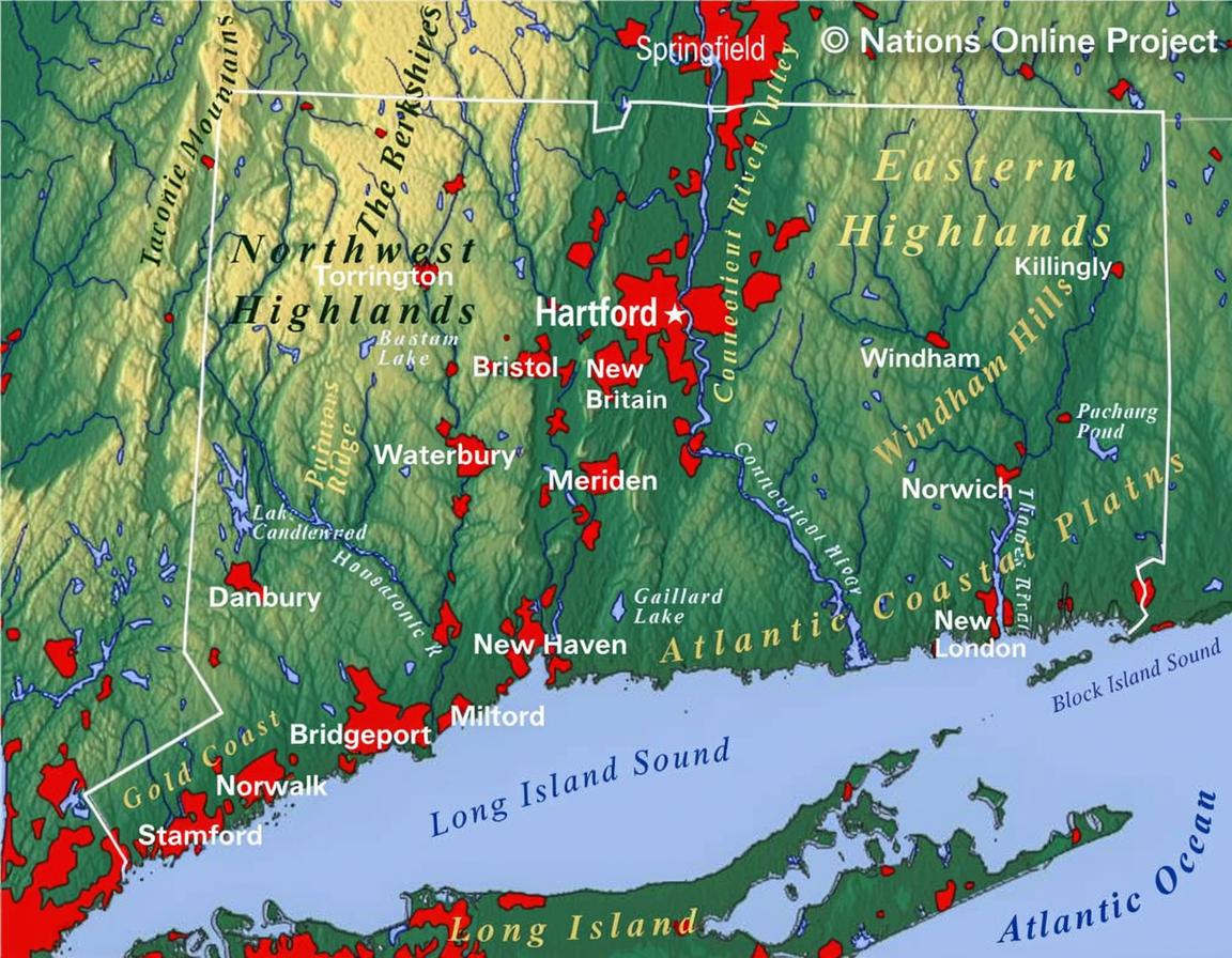 A Comprehensive Guide To The Shoreline, Connecticut Map