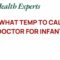 When to Call a Doctor for a Newborn’s Temperature