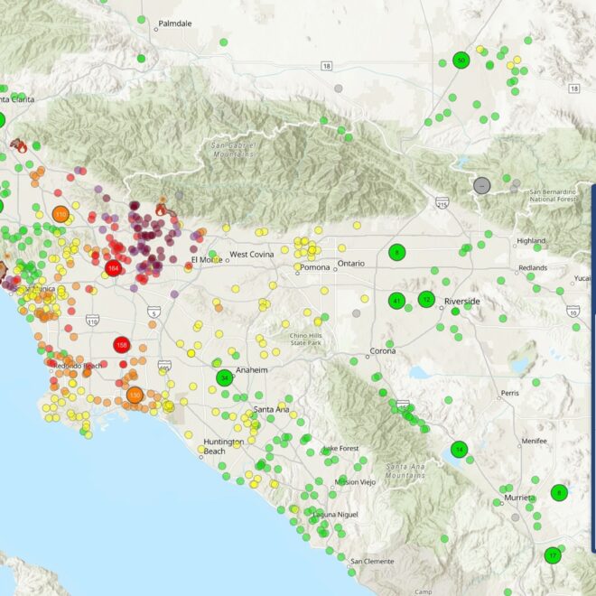 Southern California Wildfires Today: Locations & Map