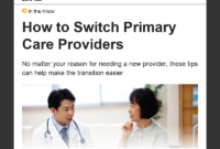 Why Do People Switch Healthcare Providers?