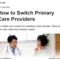 Why Do People Switch Healthcare Providers?