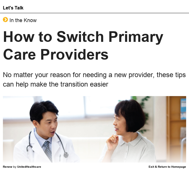Why Do People Switch Healthcare Providers?