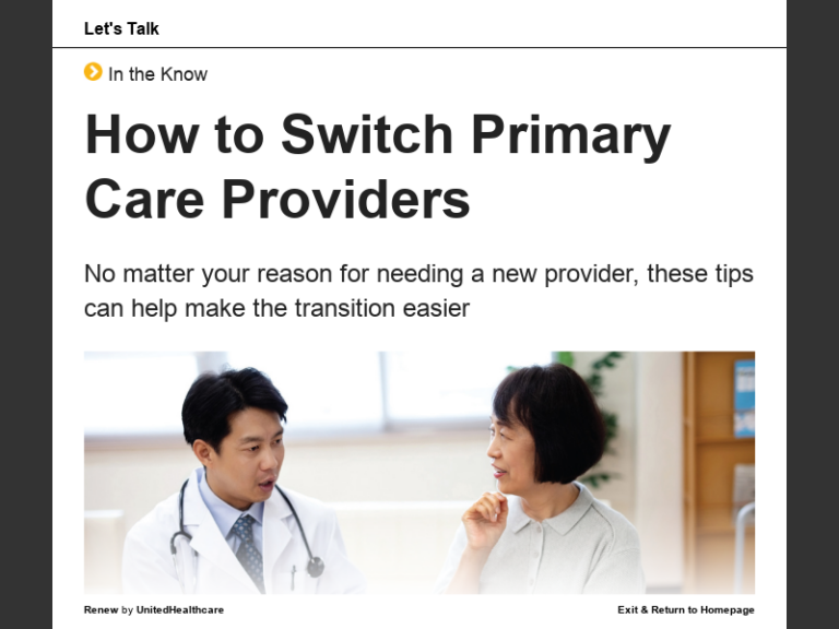 Why Do People Switch Healthcare Providers?