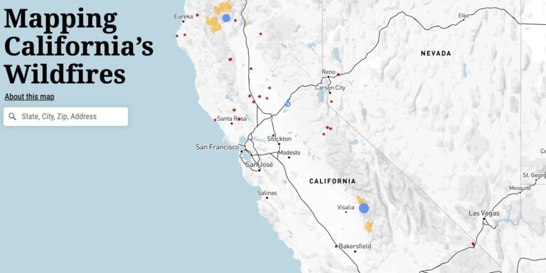 Southern California Wildfire Map: Latest Locations
