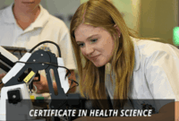 What Is a Healthcare Science Certificate?