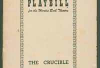 When Did the Crucible Start? History & Purpose