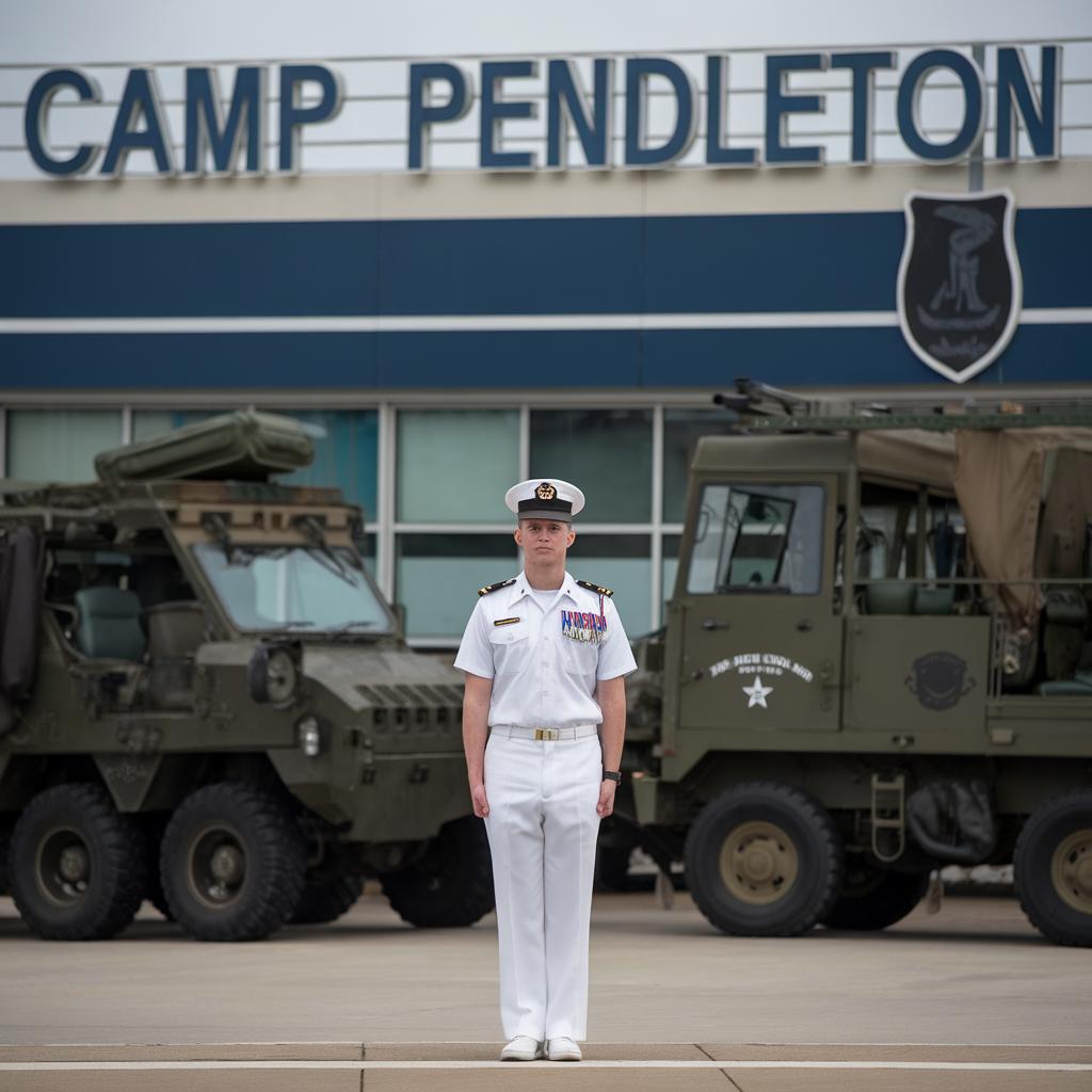 Are Navy Corpsmen Stationed at Camp Pendleton?