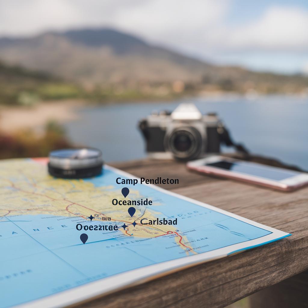 How Far Is Camp Pendleton From Oceanside Carlsbad & Orange County?