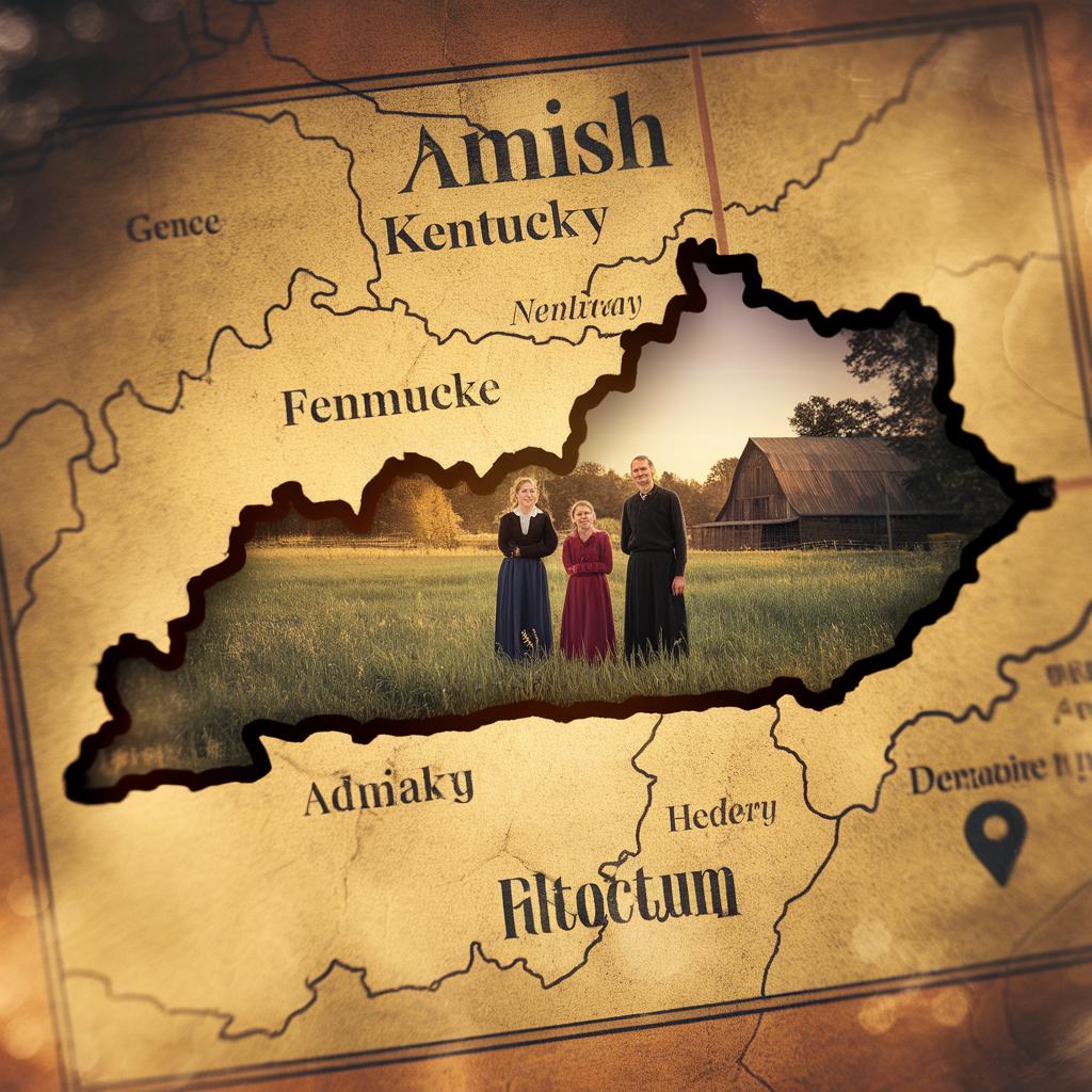 Map Of Amish Communities In Kentucky