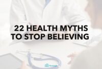 Healthcare Myths You Still Believe (Debunked)
