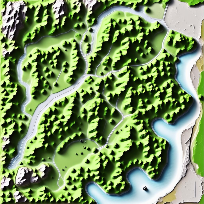 Map Of Allaire State Park