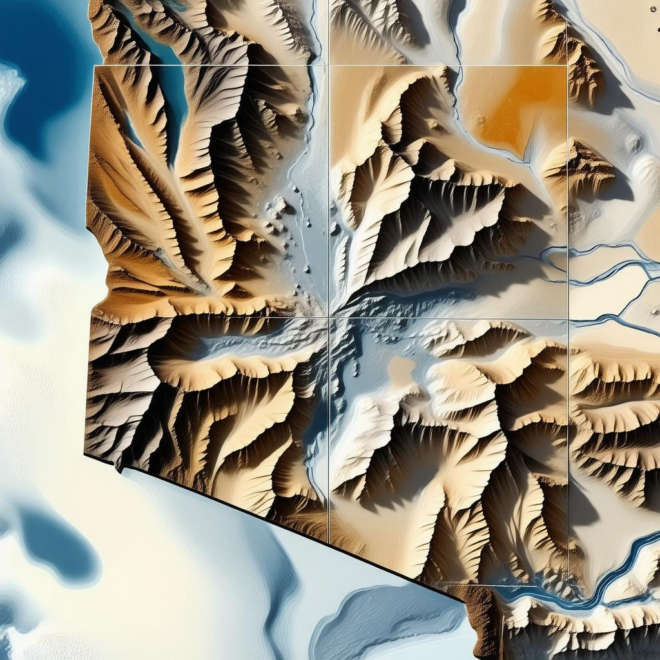 Map Of Arizona Tempe