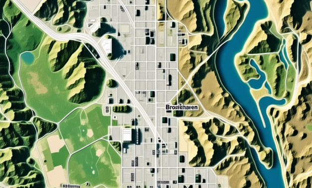 Map Of Brookhaven Ms