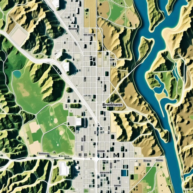 Map Of Brookhaven Ms