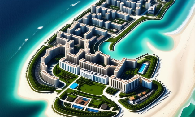 Map Of Caribe Resort Orange Beach