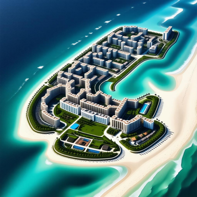 Map Of Caribe Resort Orange Beach