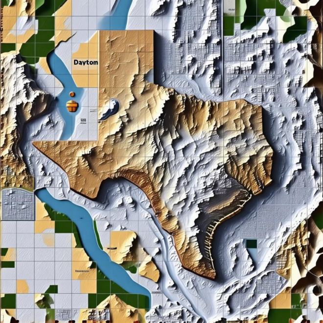 Map Of Dayton Tx