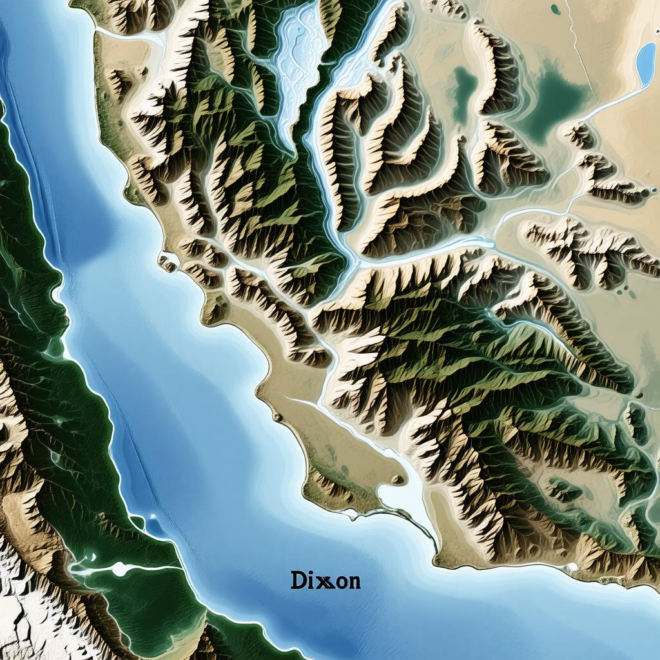 Map Of Dixon California