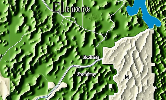 Map Of Elmore County