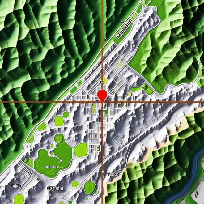 Map Of Encino