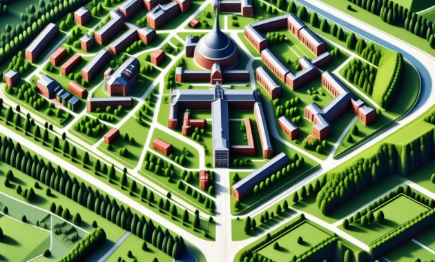 Map Of Gettysburg Hotels