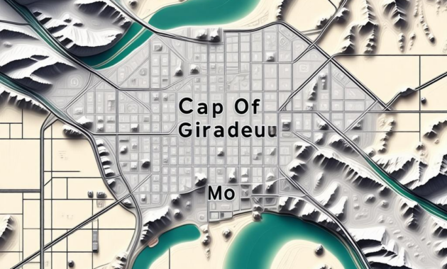 Map Of Cape Girardeau Mo