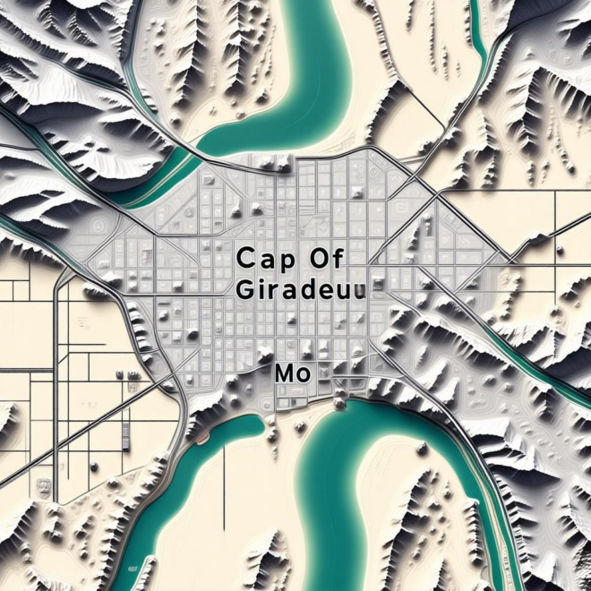 Map Of Cape Girardeau Mo