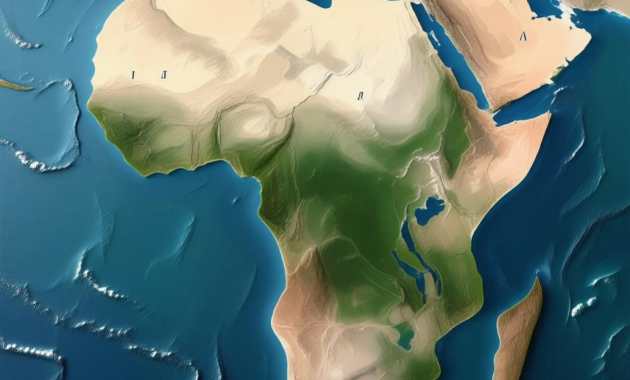 Map Of Africa 1747
