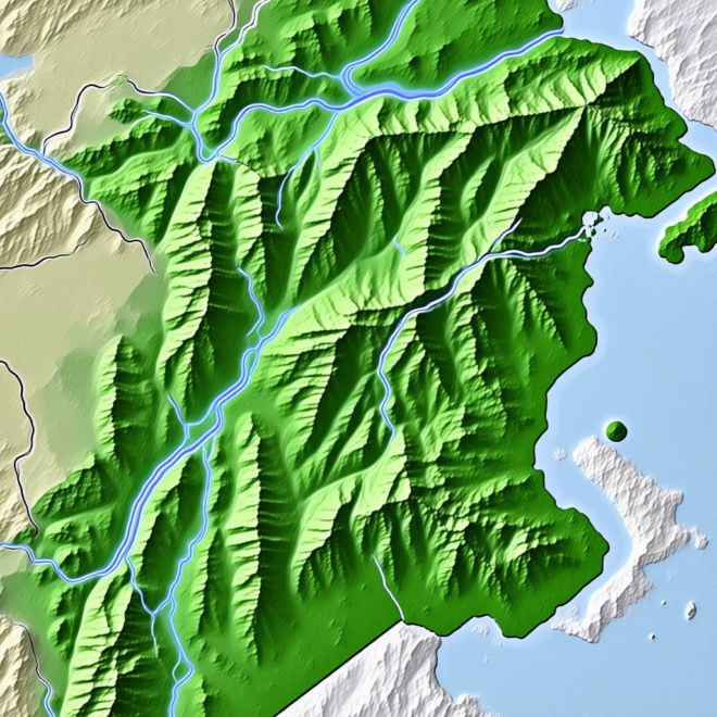Map Of Alleghany County