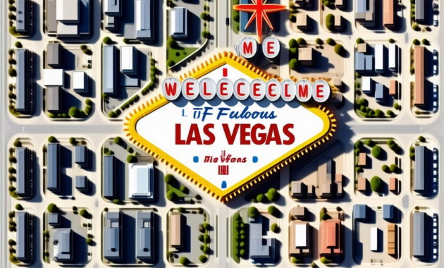 Map Of Celebrity Homes In Las Vegas