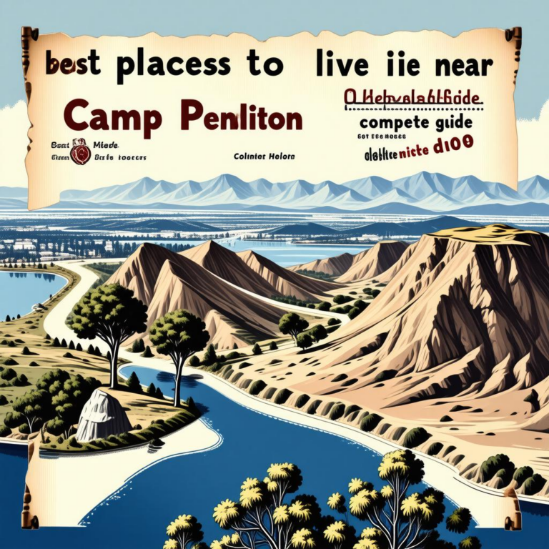 Best Places to Live Near Camp Pendleton (Complete Guide)