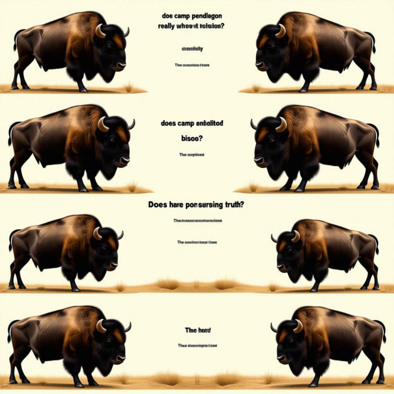 Does Camp Pendleton Really Have Bison? The Surprising Truth