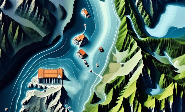 Map Of Flam Norway