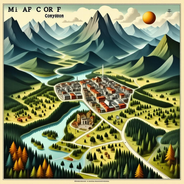 Map Of Corydon